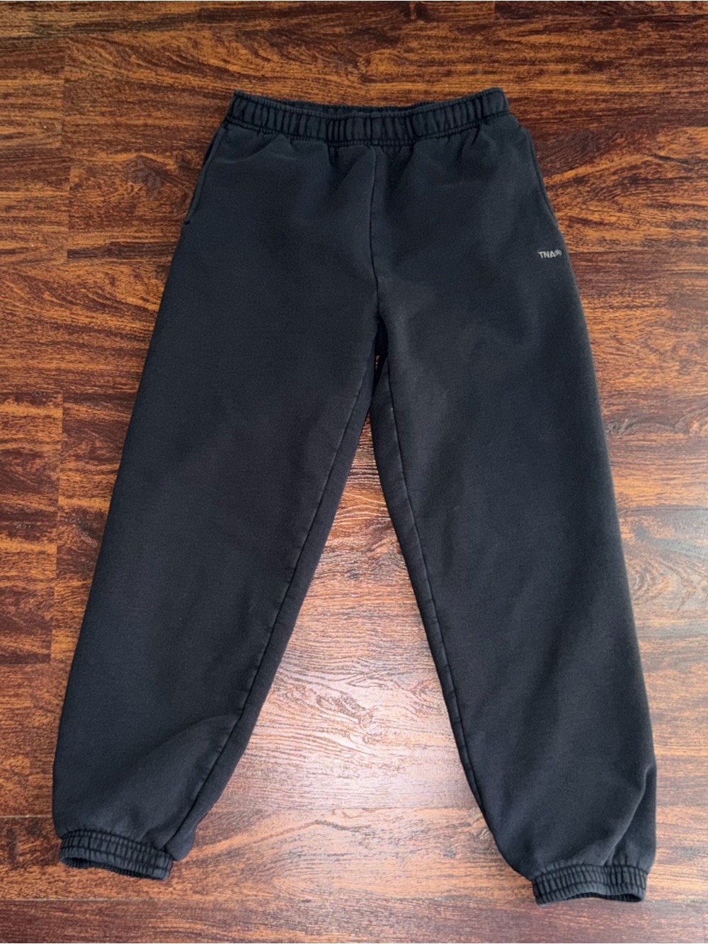 TNA Aritzia Sweatfleece Cozy Fleece Mega Fit Sweatpants Black XS